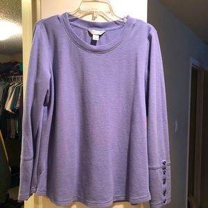 Lavender long sleeve tee